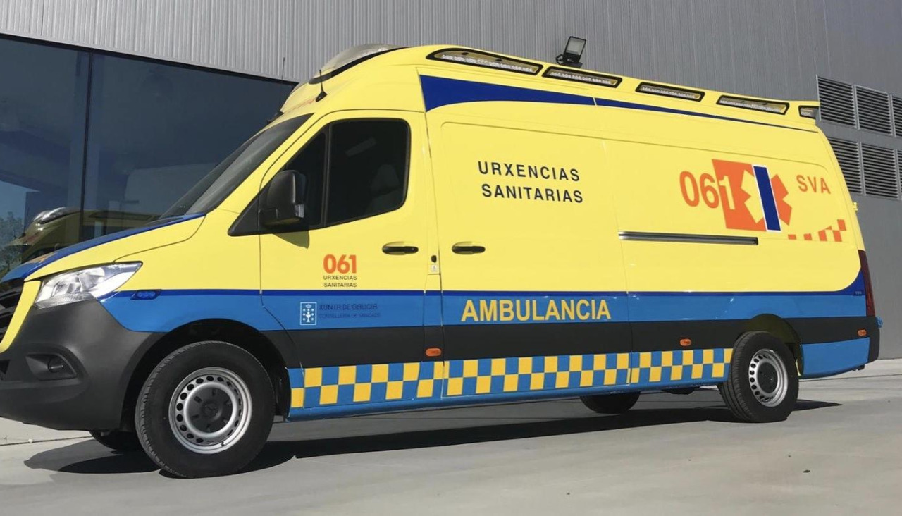 Ambulancia del 061-Urxencias Sanitarias de Galicia.URXENCIAS SANITARIAS-06107/07/2023
