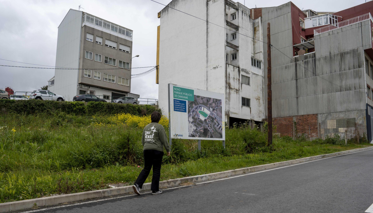 La parcela donde se ubicará el nuevo parque