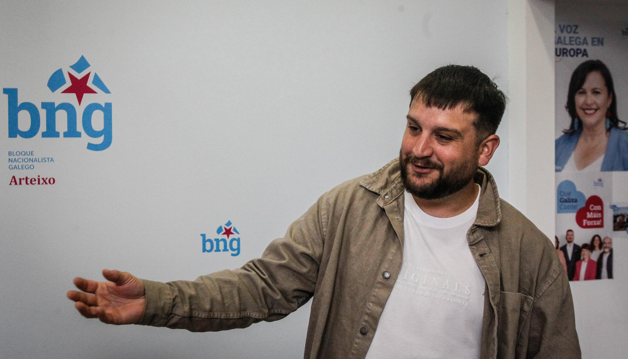 Carlos López Cotelo, candidato do BNG en Arteixo