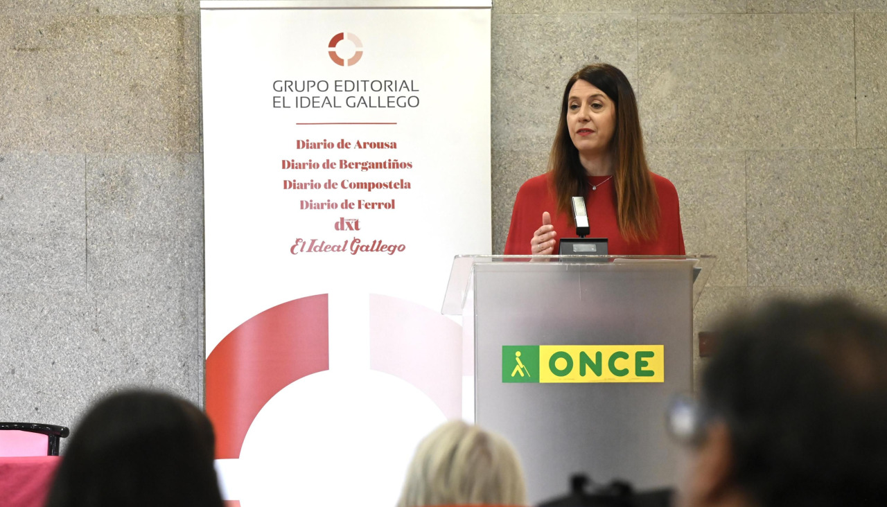 María José Gómez, esta mañá na ONCE