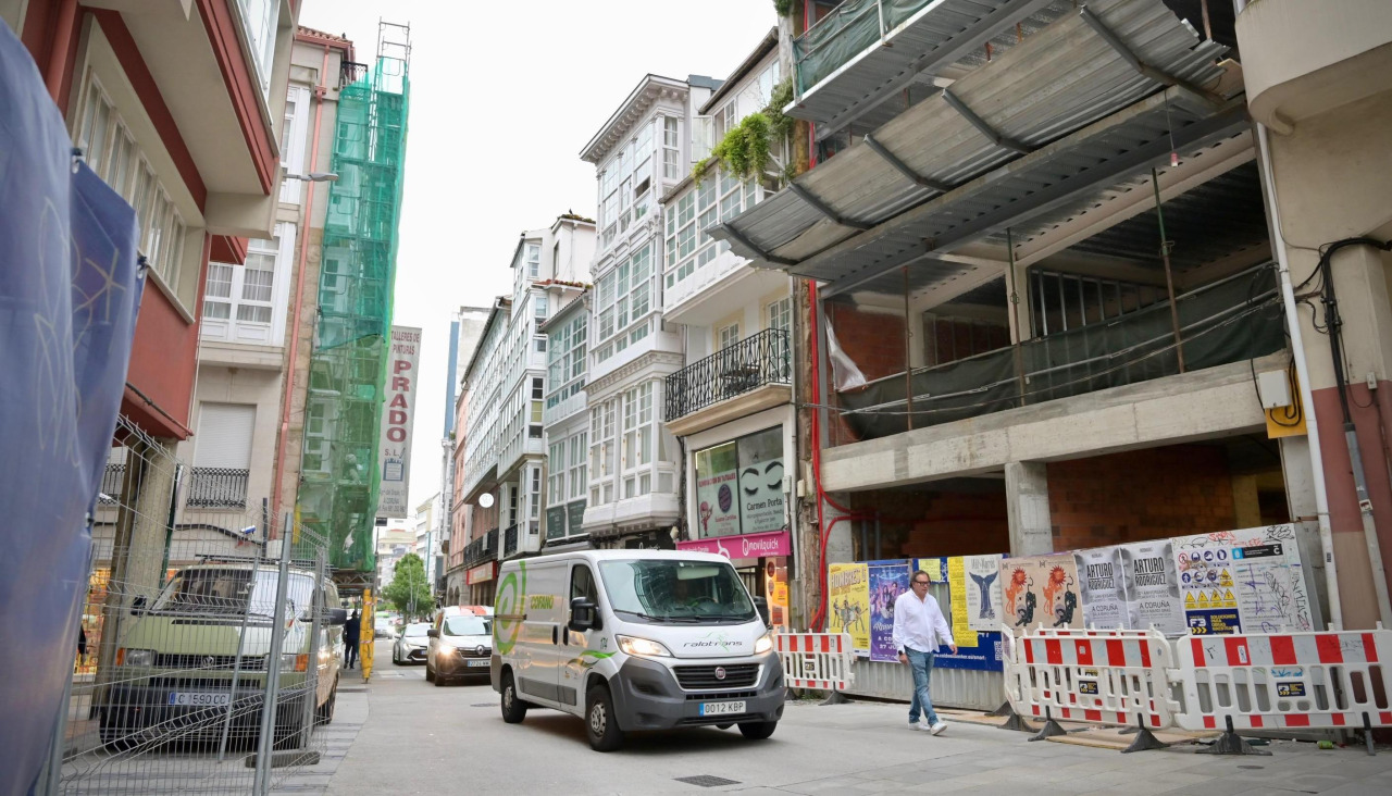 Obras en edificios de San Andrés