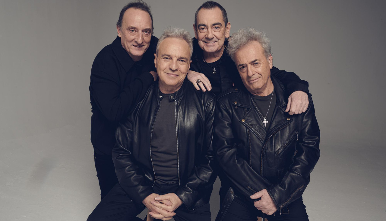 El grupo Hombres G, en una imagen promocional