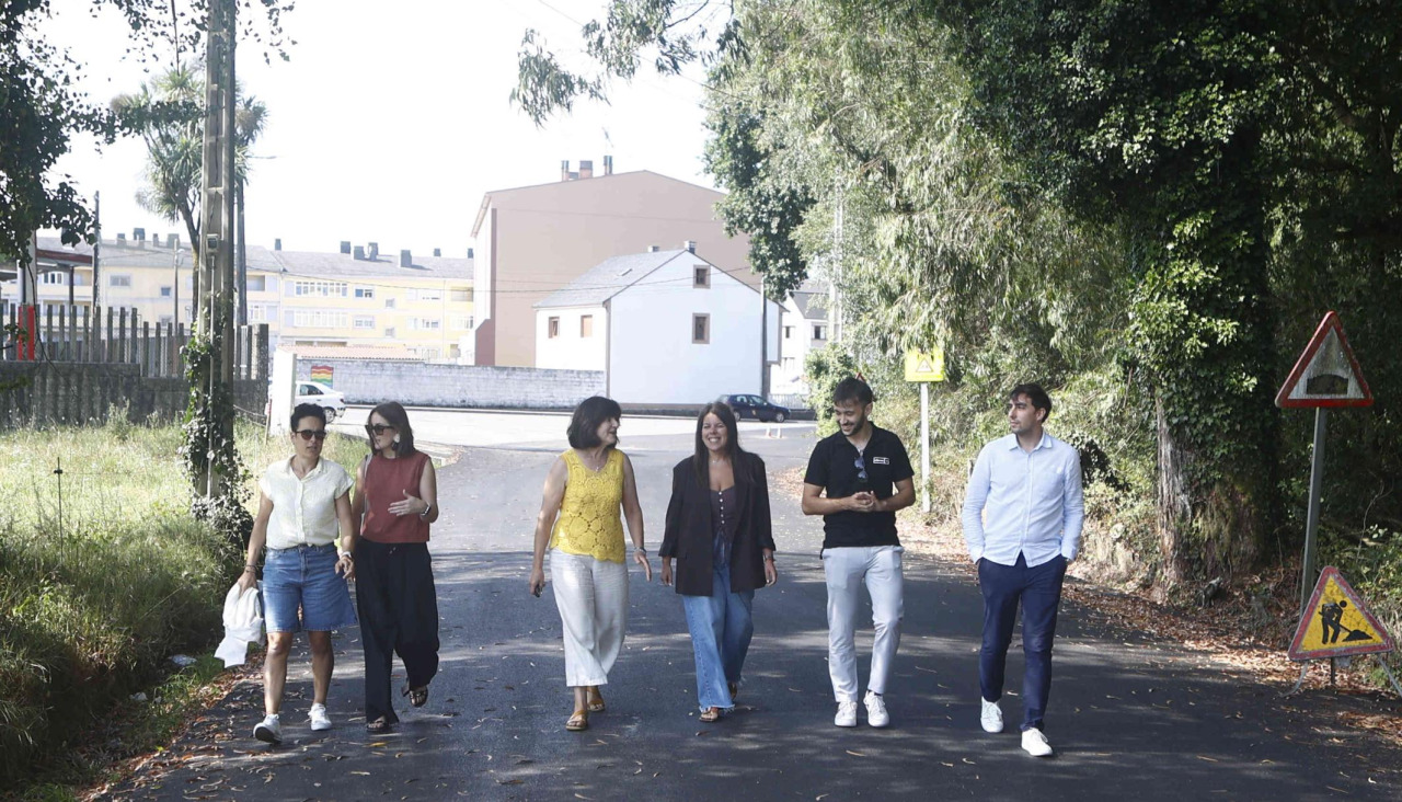 La diputada García Rey visitó las obras que se realizan en Curtis a través del Plan Único 2026