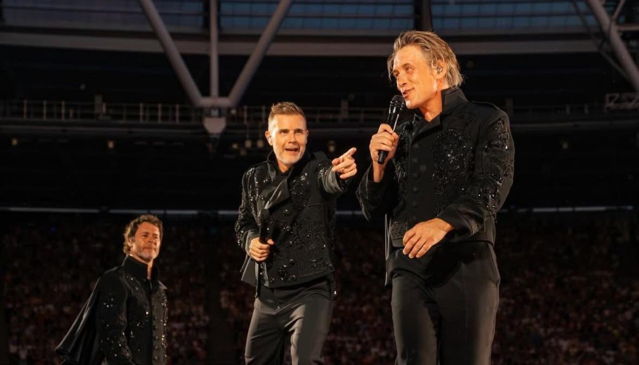 Take That en un concierto reciente