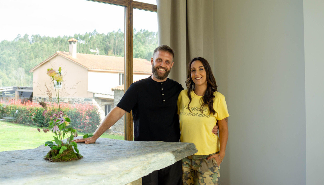 Diego López y Verónica Alfonso, de A Lareira Studio