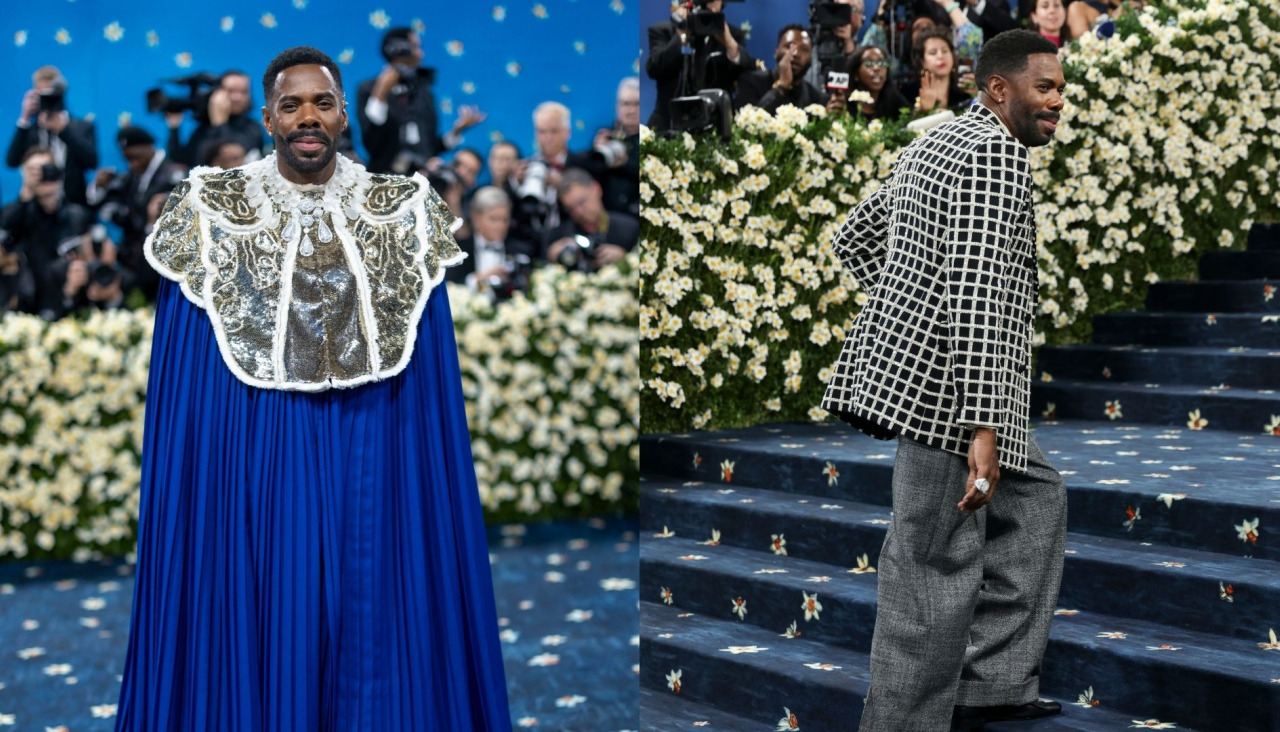 El actor Colman Domingo, y presentador de la gala de este año, con un diseño de Valentino. | EFE/EPA/JUSTIN LANE