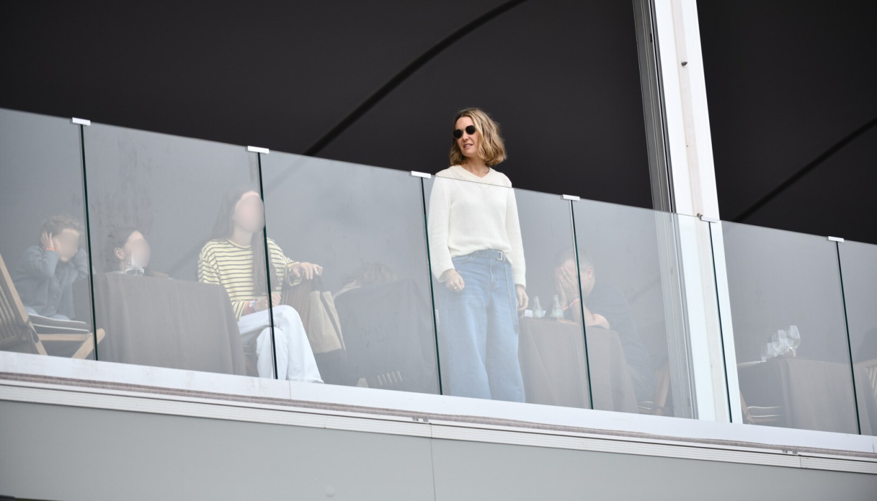 Marta Ortega sigue la competición desde su palco @Lucía Méndez