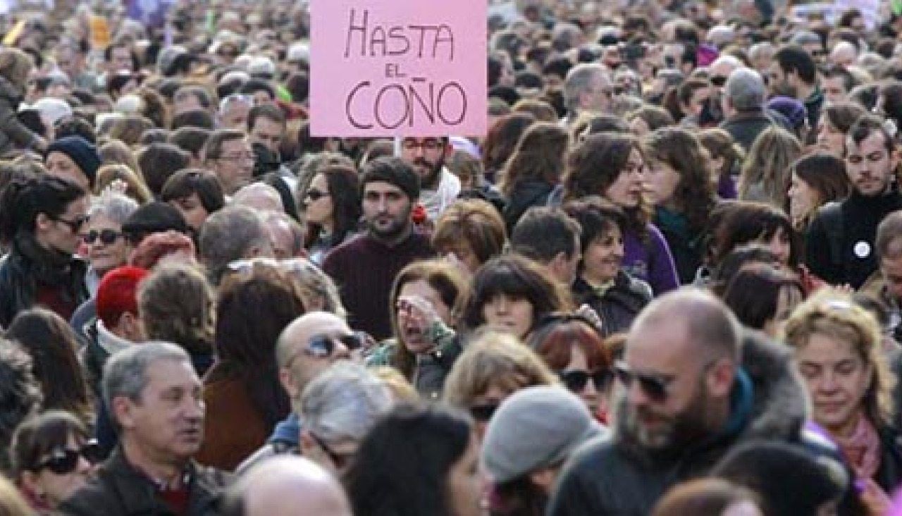Miles de personas se manifiestan Madrid contra la reforma del aborto