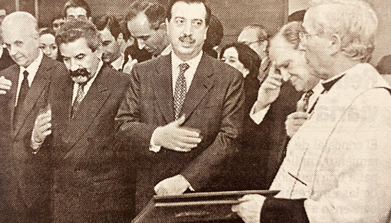 Inauguraciu00f3n del Colegio de Abogados 1997