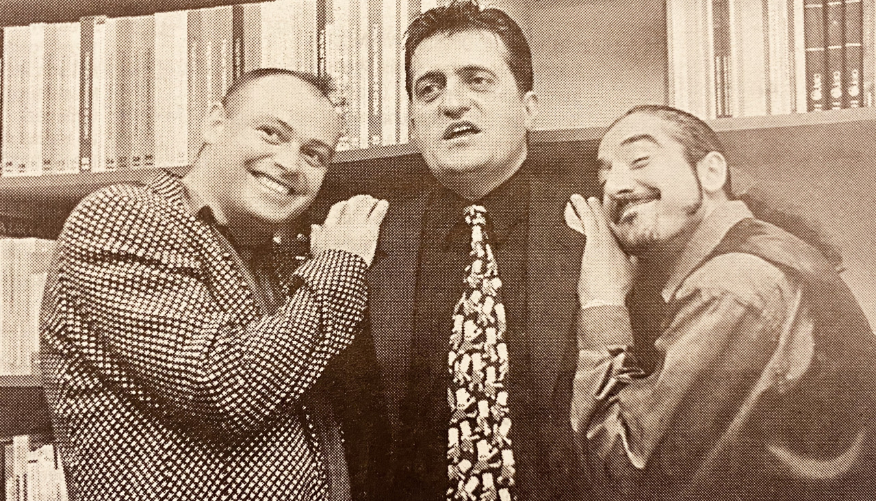 Pablo Carbonell, Gran Wyoming y Sergio Pazos 1997