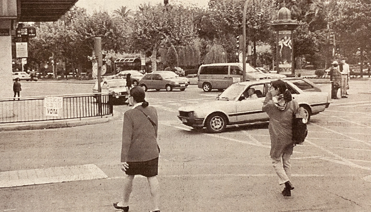 Peatones en 1997
