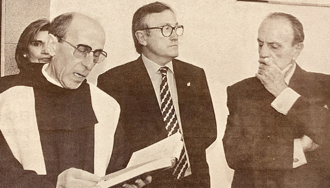 Cochu00f3n y Fraga visitan el hospital militar 1997