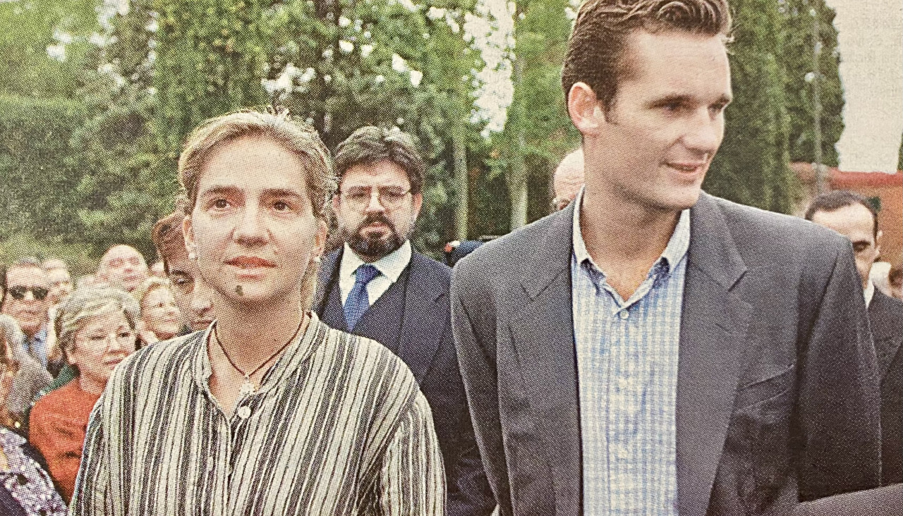 Infanta Elena e Iu00f1aki Urdangarin 1997