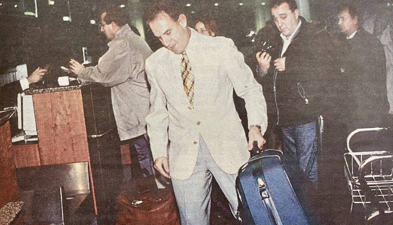 Carlos Alberto Silva, destituido en octubre de 1997