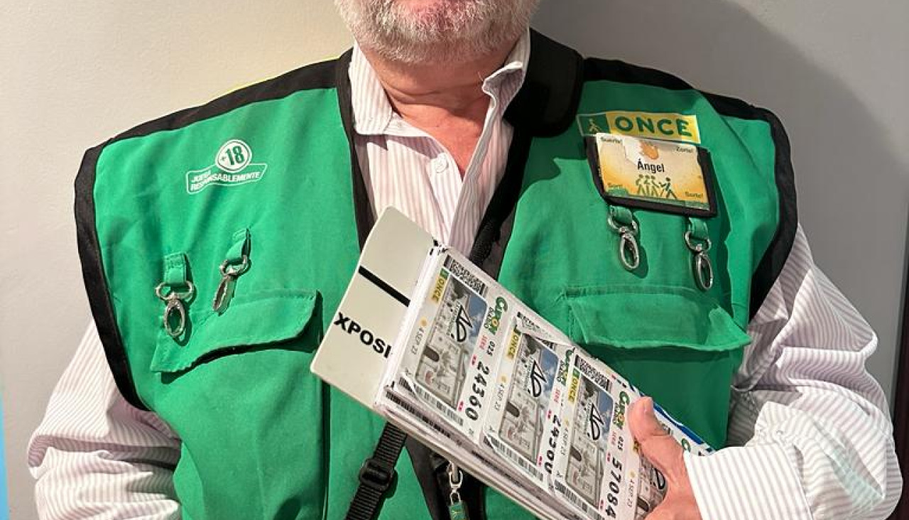 Ángel Miguel Domínguez Fernández, vendedor que ha dado el Cuponazo en Carral