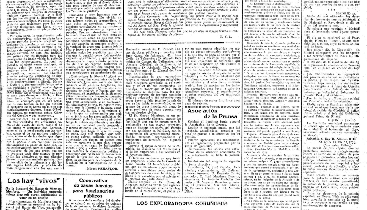 Portada 13 enero 1925