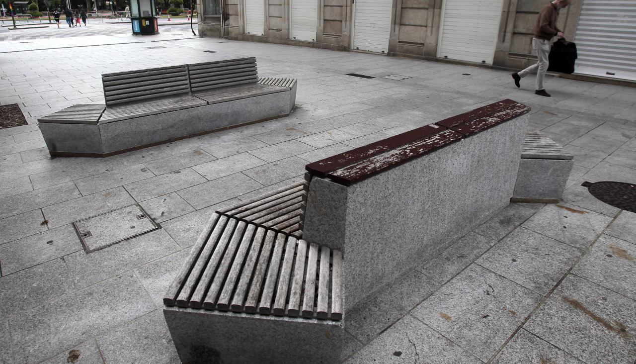 La calle Compostela se ha convertido en un punto de encuentro