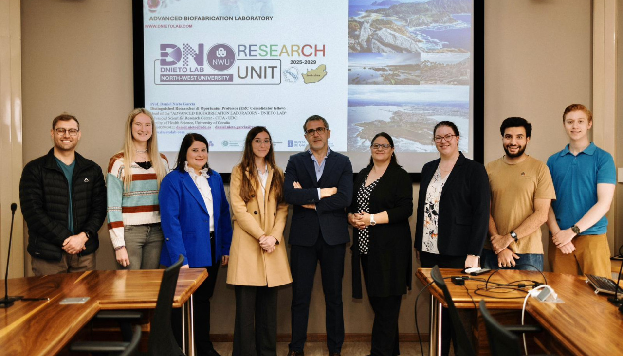 Daniel Nieto, investigador de la UDC