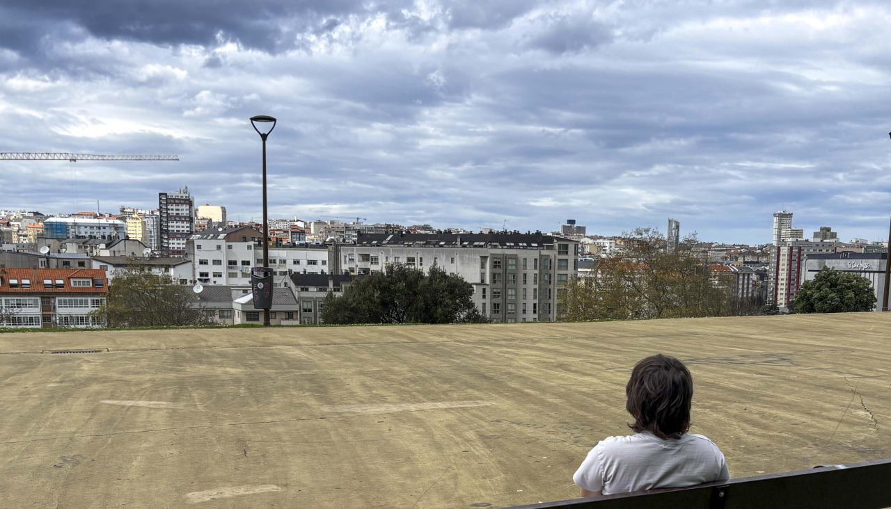 Banco del parque de Oza @ Carlota Blanco
