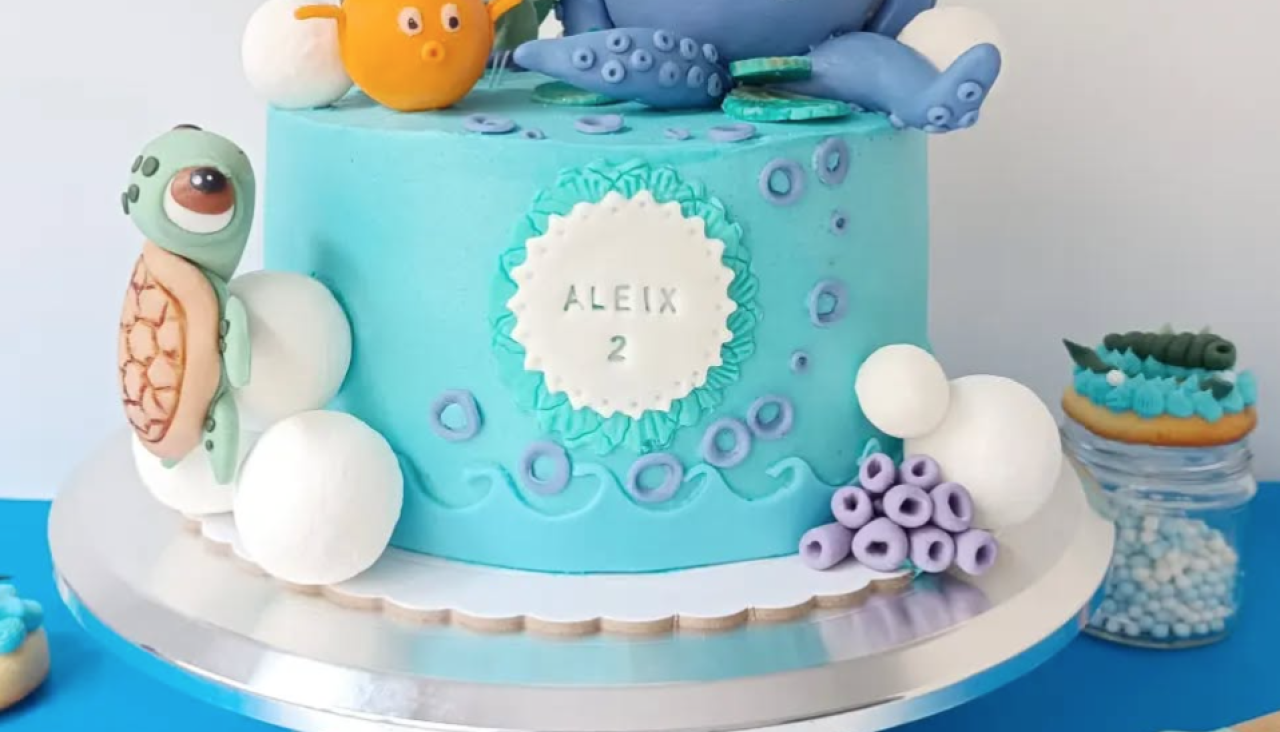 Tarta Vida Marina