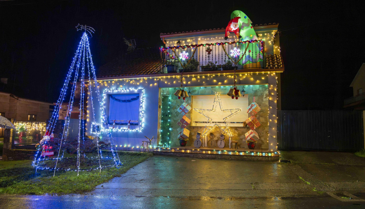 Casa luces gosende navidad