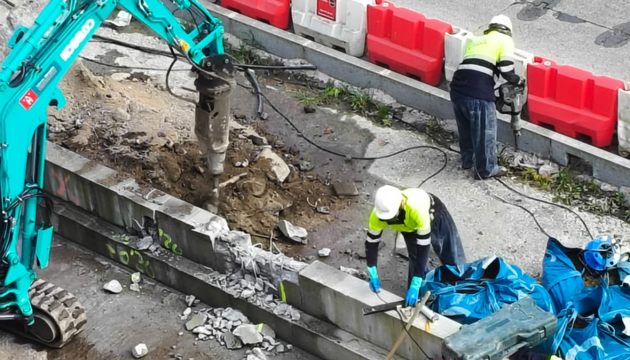 Obras en las Casas de Franco