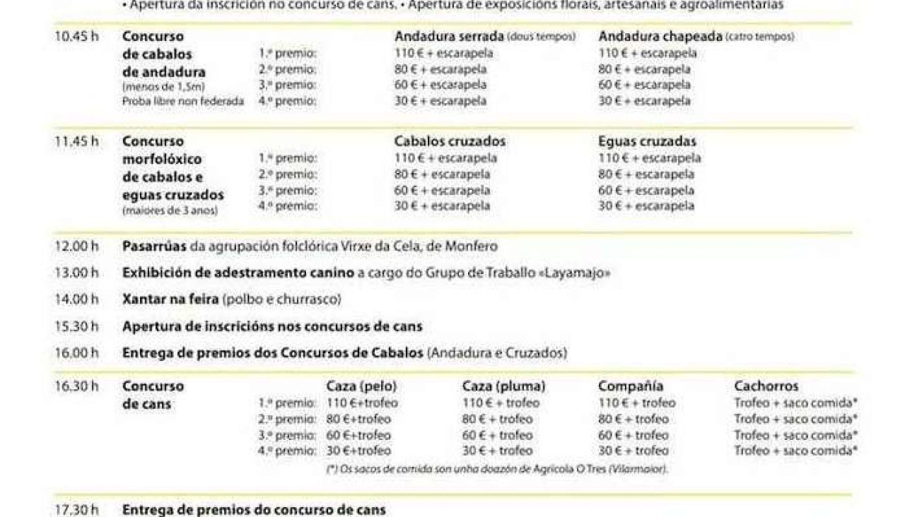 Feira das Flores en Vilarmaior