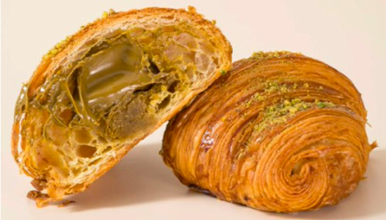 Croissant de pistacho de Habaziro 
