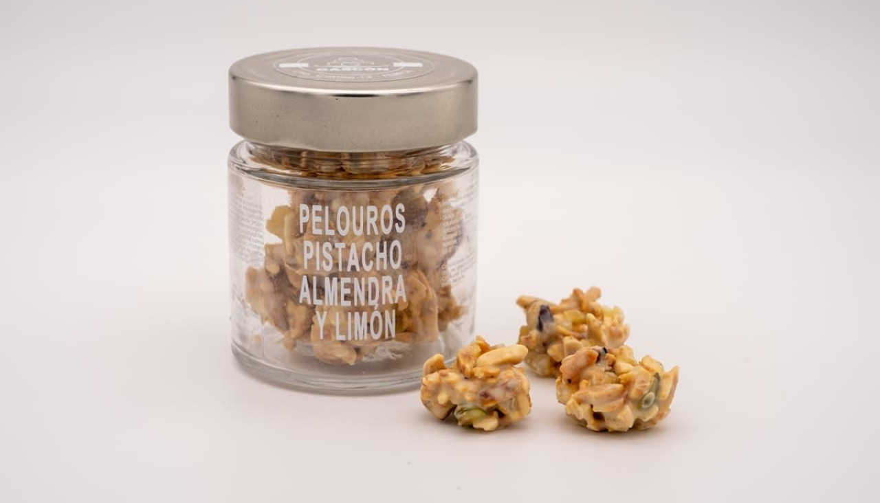 Pelouros de pistacho y almendra 