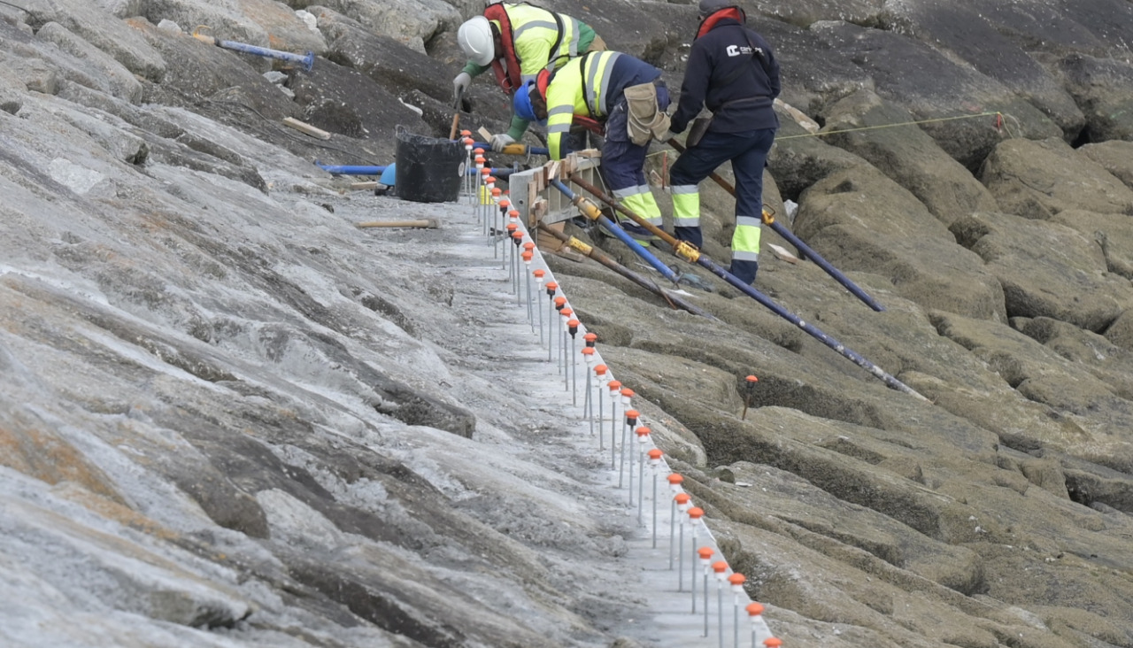 Obras en la plataforma de O Parrote @ Javier Alborés (2)