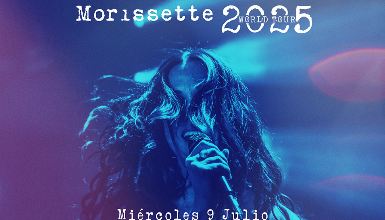 Alanis Morissette cartel concierto