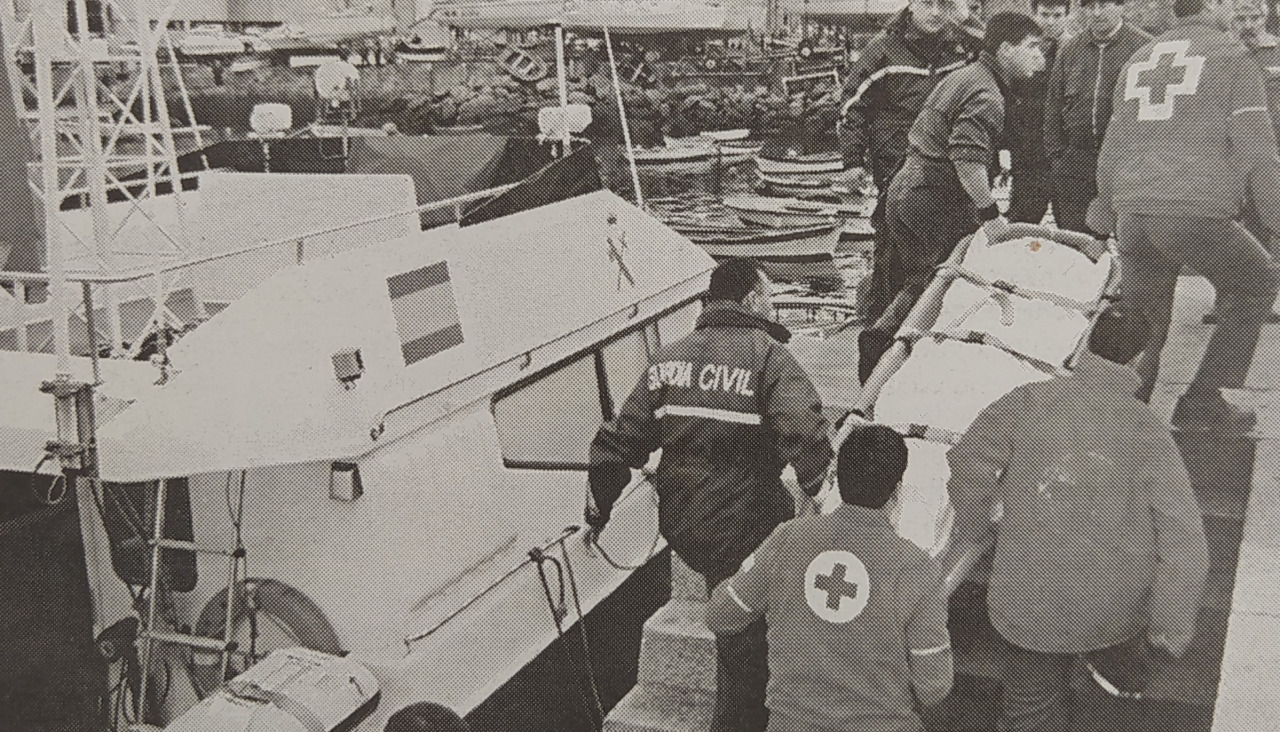 Fallecida en el mar 1999