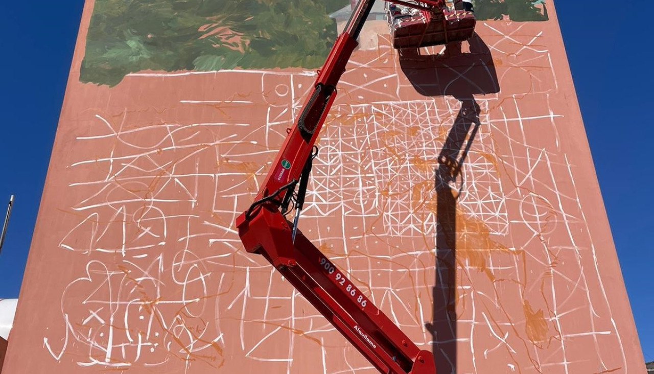 Mural ceip rosalia istmo fest