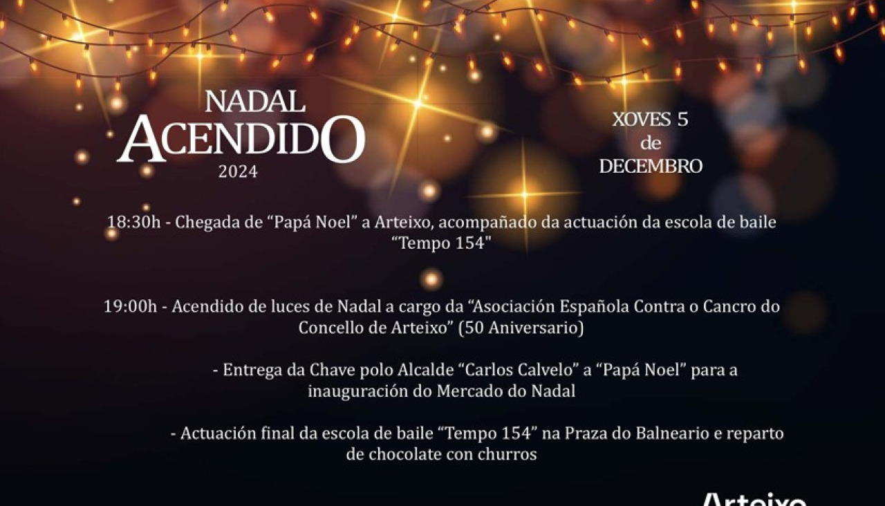 Luces nadal arteixo 2024