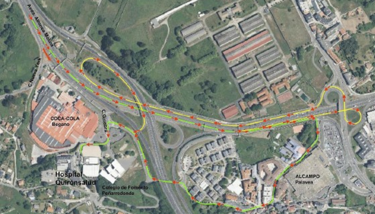 Corte de tru00e1fico en Alfonso Molina 2