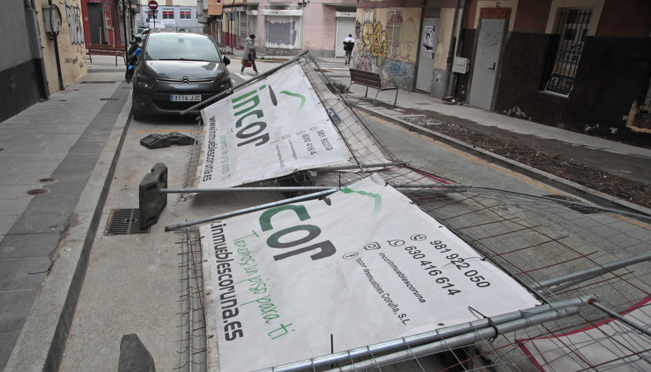 Vientos del temporal Martinho en A Coruu00f1a @ Quintana (2)
