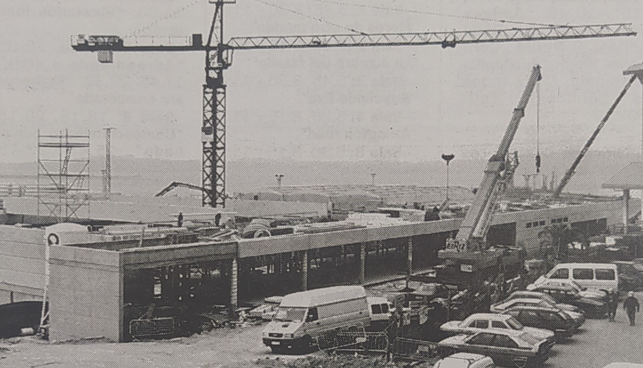 Obras de la piscina de san diego 1999