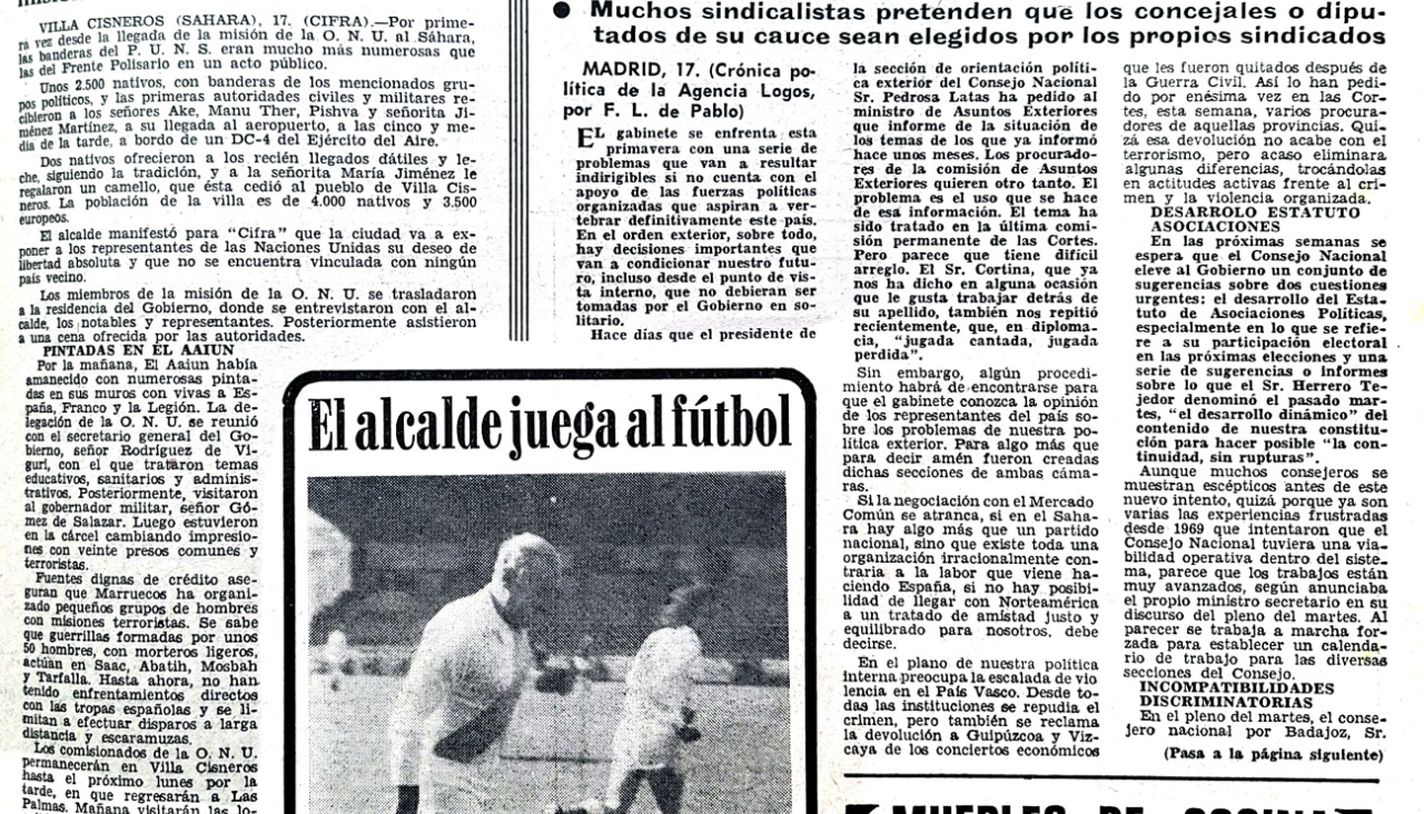 Portada 18 mayo 1975