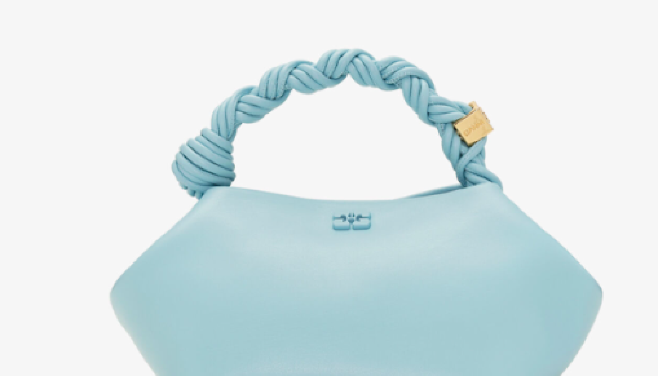 The Icy Blue Small GANNI Bou