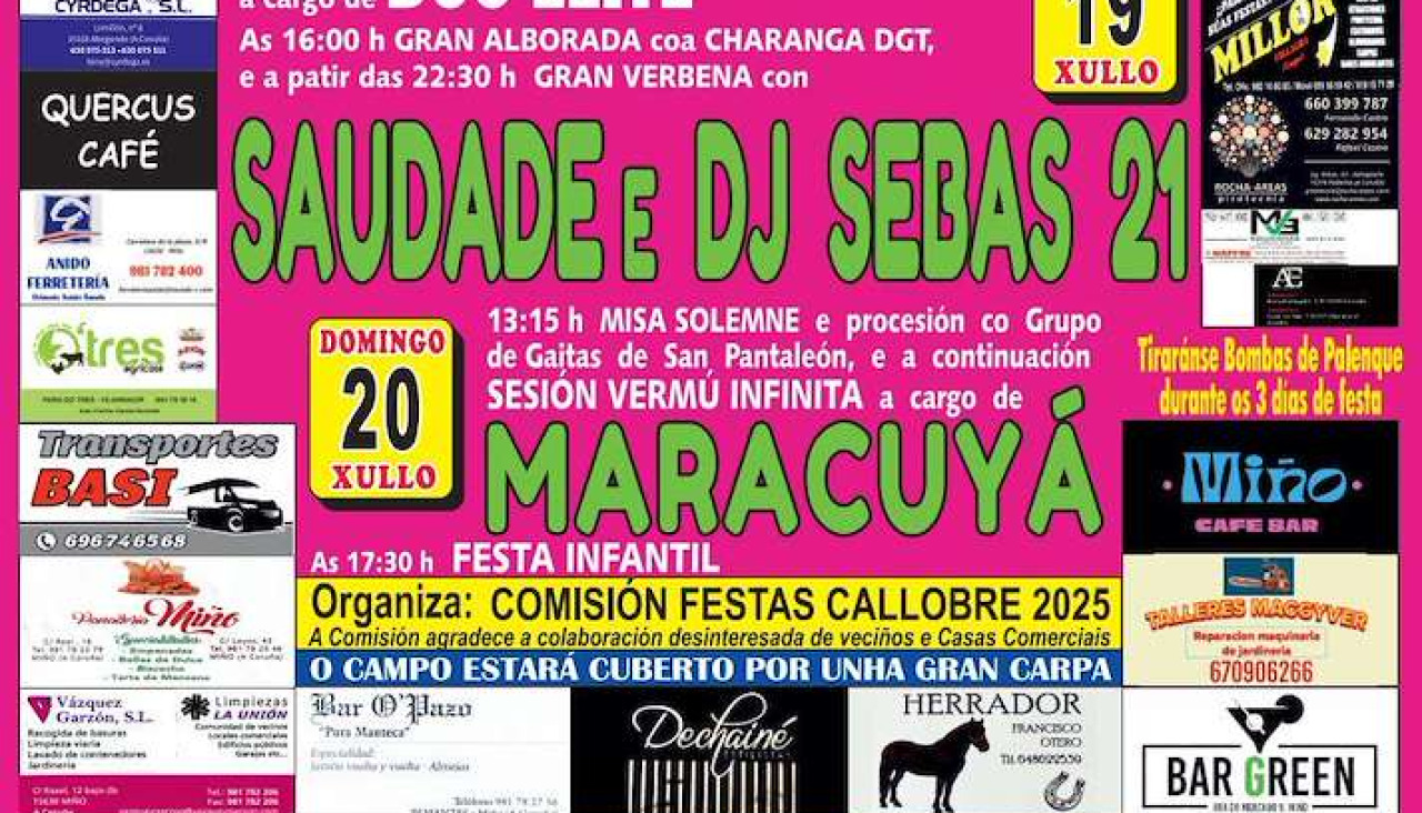 Fiestas de Callobre