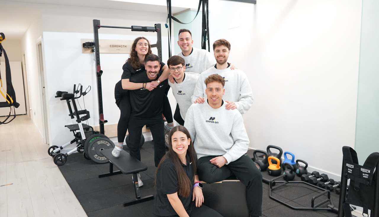 El equipo multidisciplinar de Move On, comprometido con una atenciou0301n personalizada y de calidad