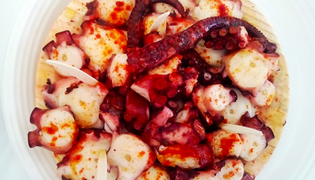 Raciou0301n de pulpo au0301 feira