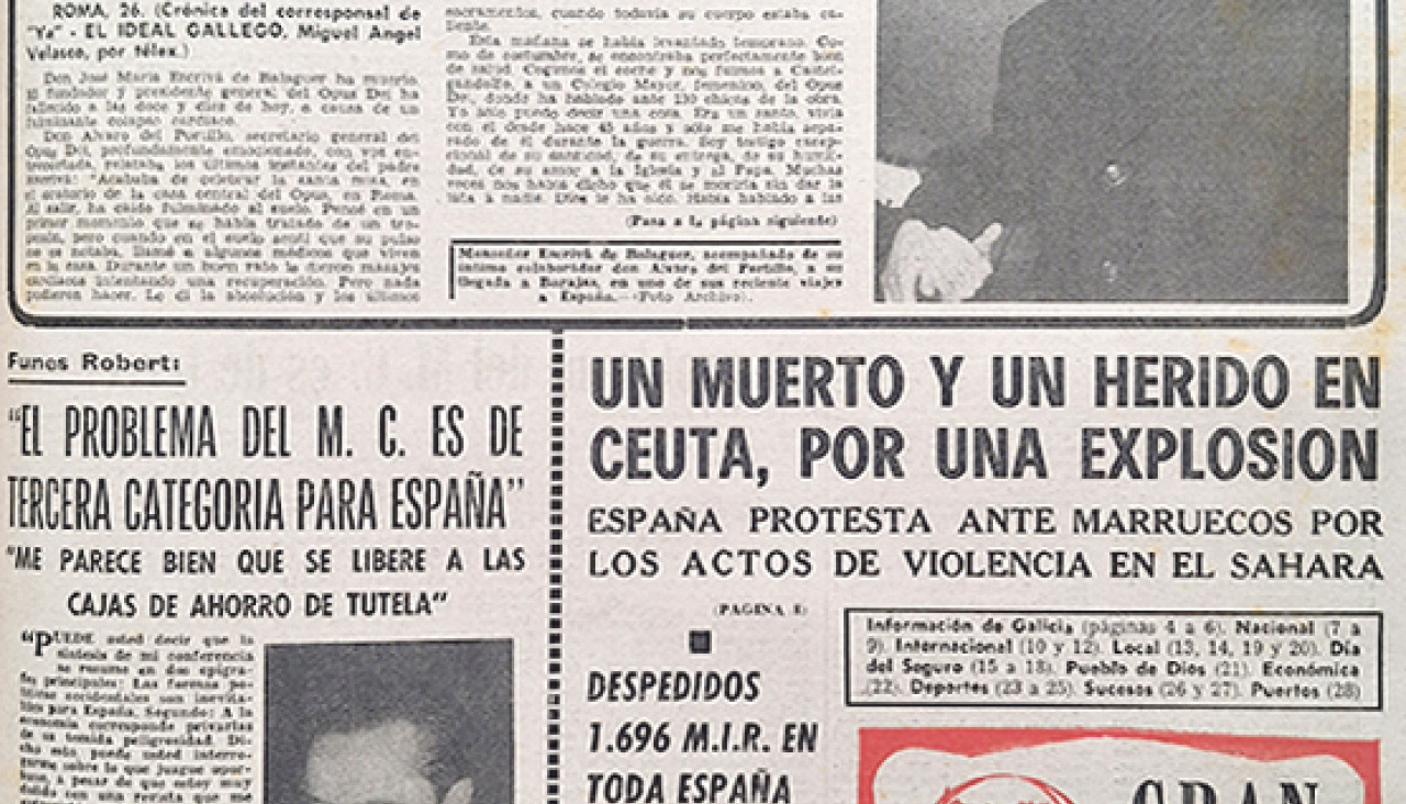 Portada 27 junio 1975
