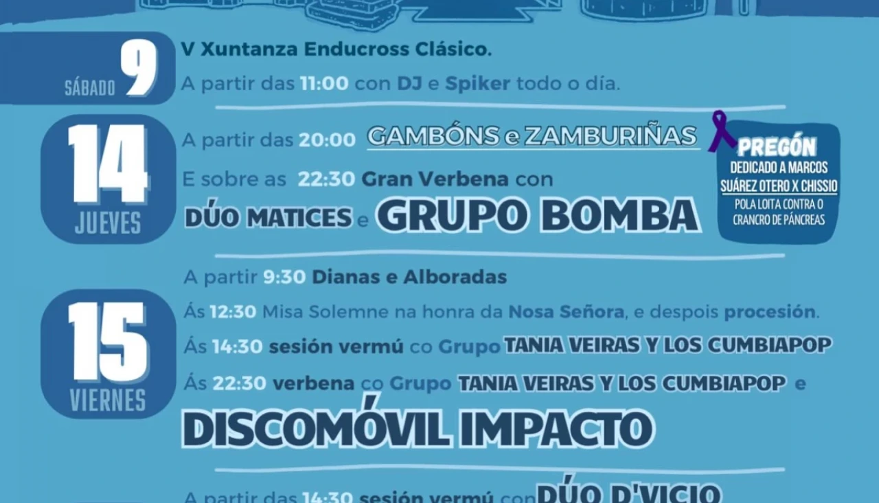 Fiestas de Cambre 2025