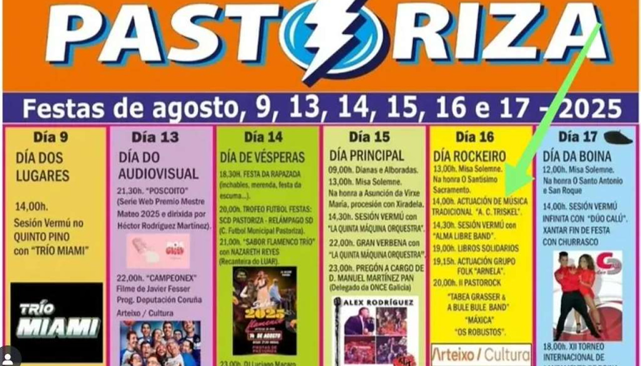 Fiestas de Nosa Seu00f1ora de Pastoriza