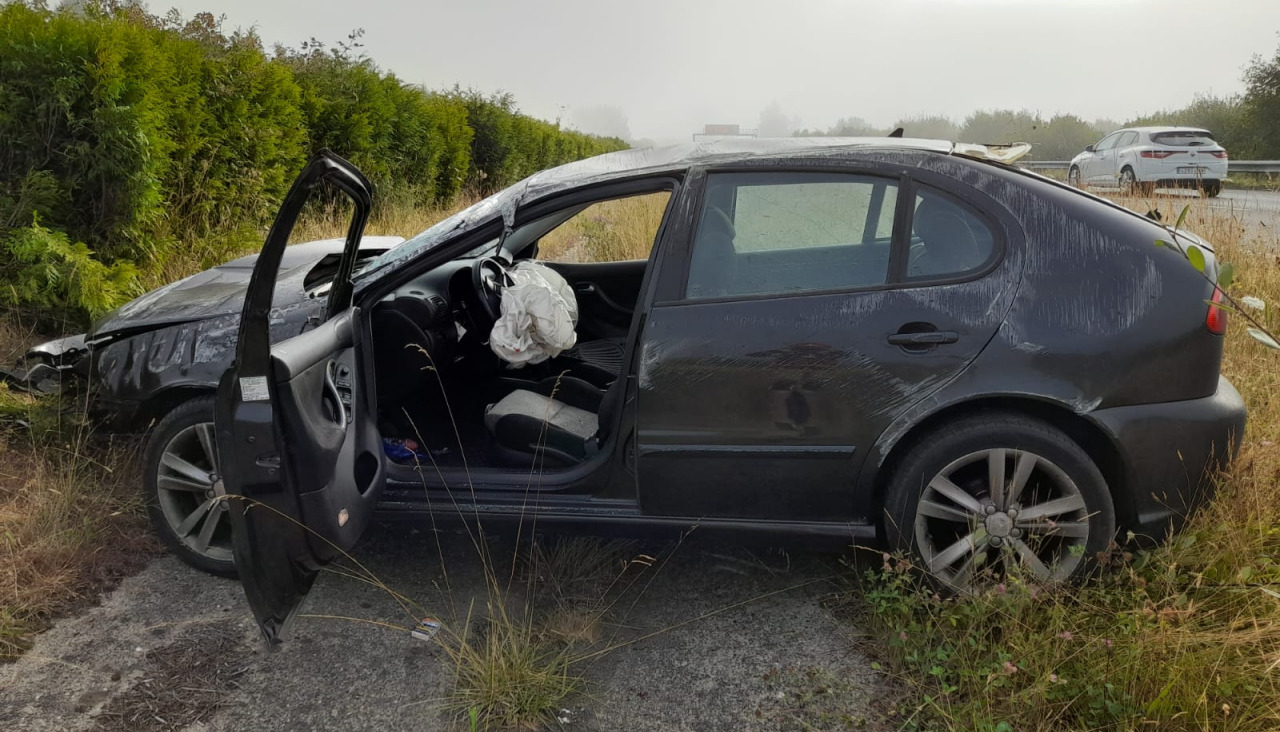 Accidente concello Aranga 3