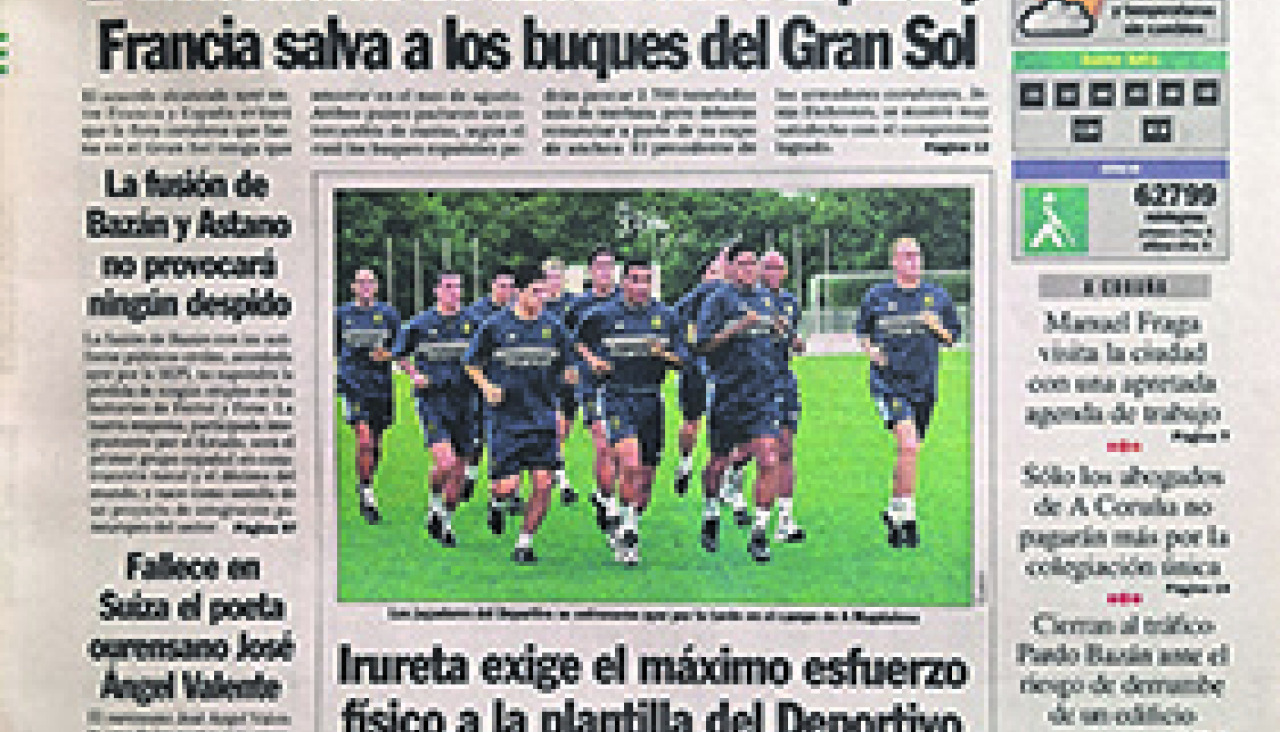 Portada 19 julio 2000