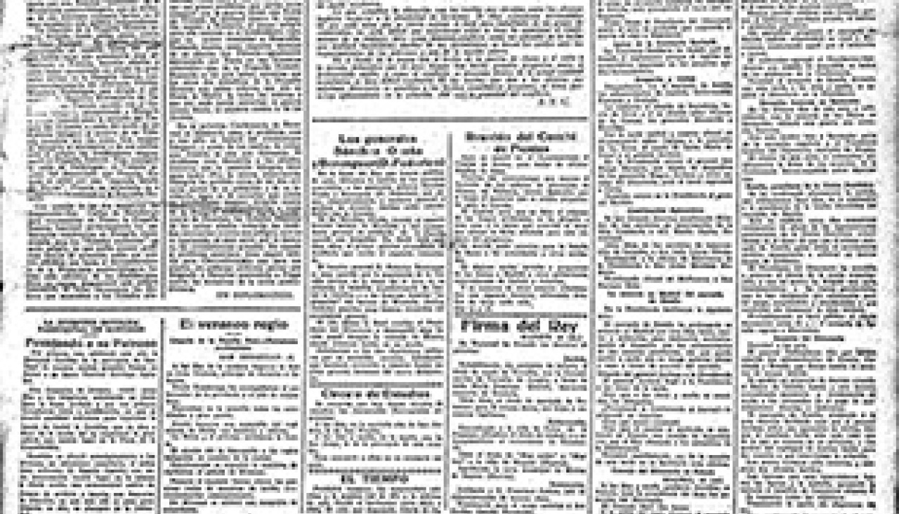 Portada 19 julio 1925