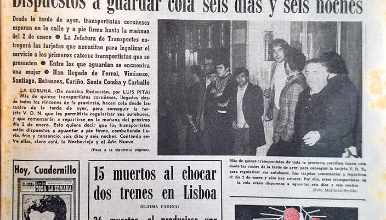Portada 28 diciembre 1974
