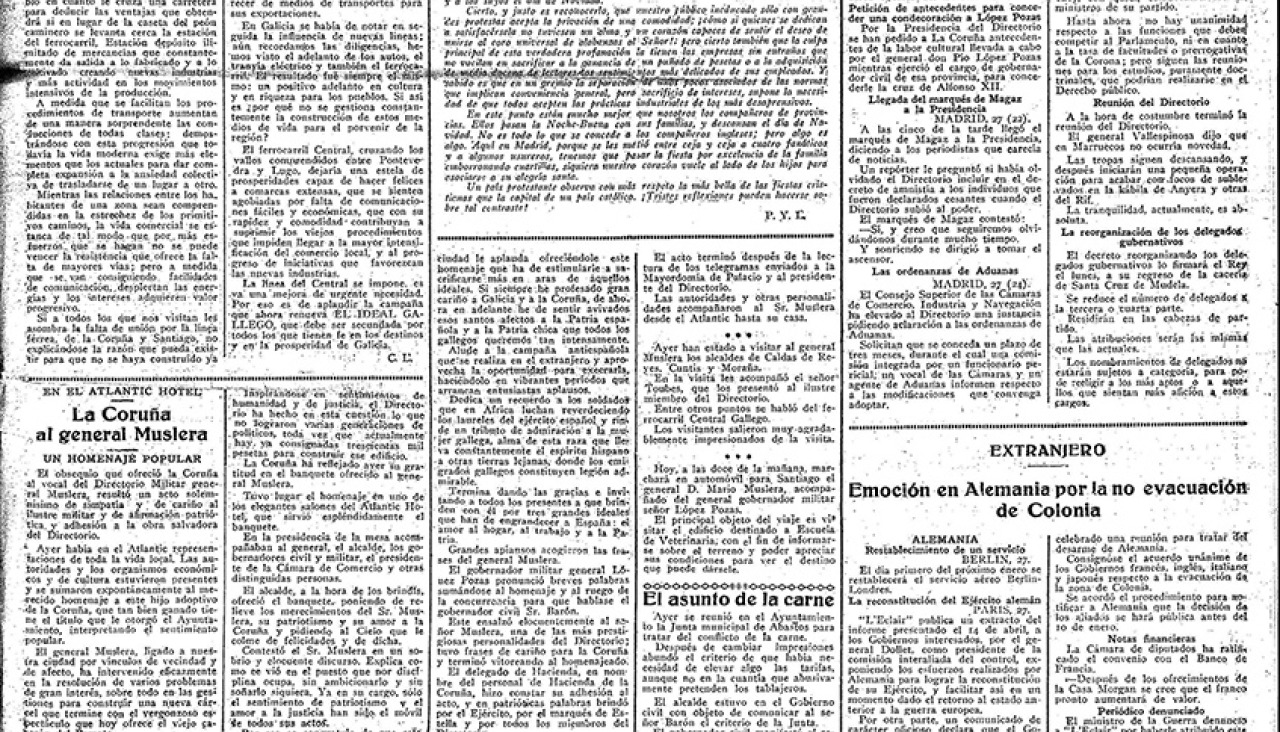 Portada 28 diciembre 1924